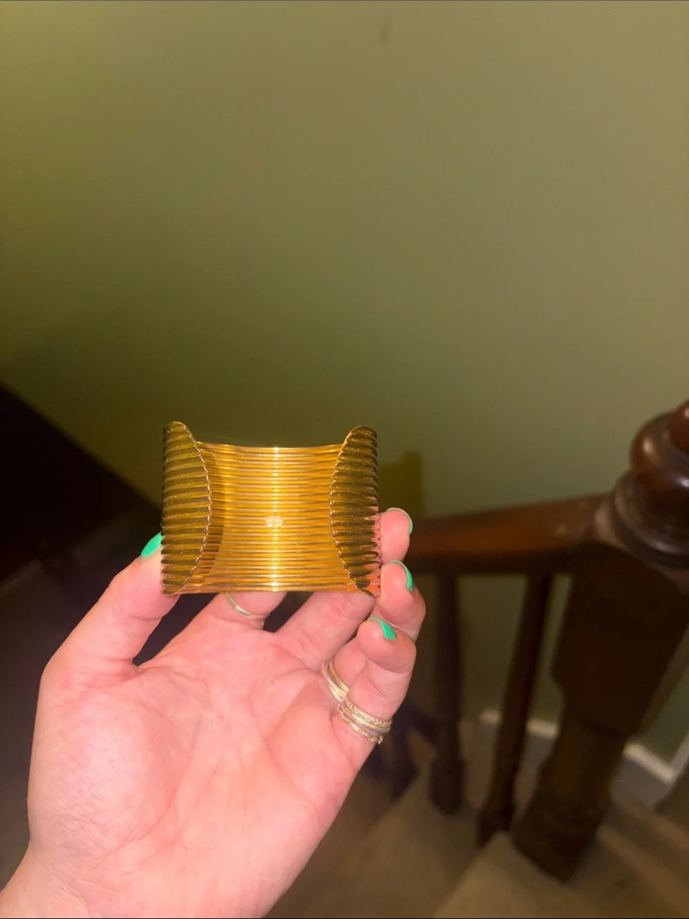 CHRISTIAN DIOR 1967 Germany Cuff Bracelet
